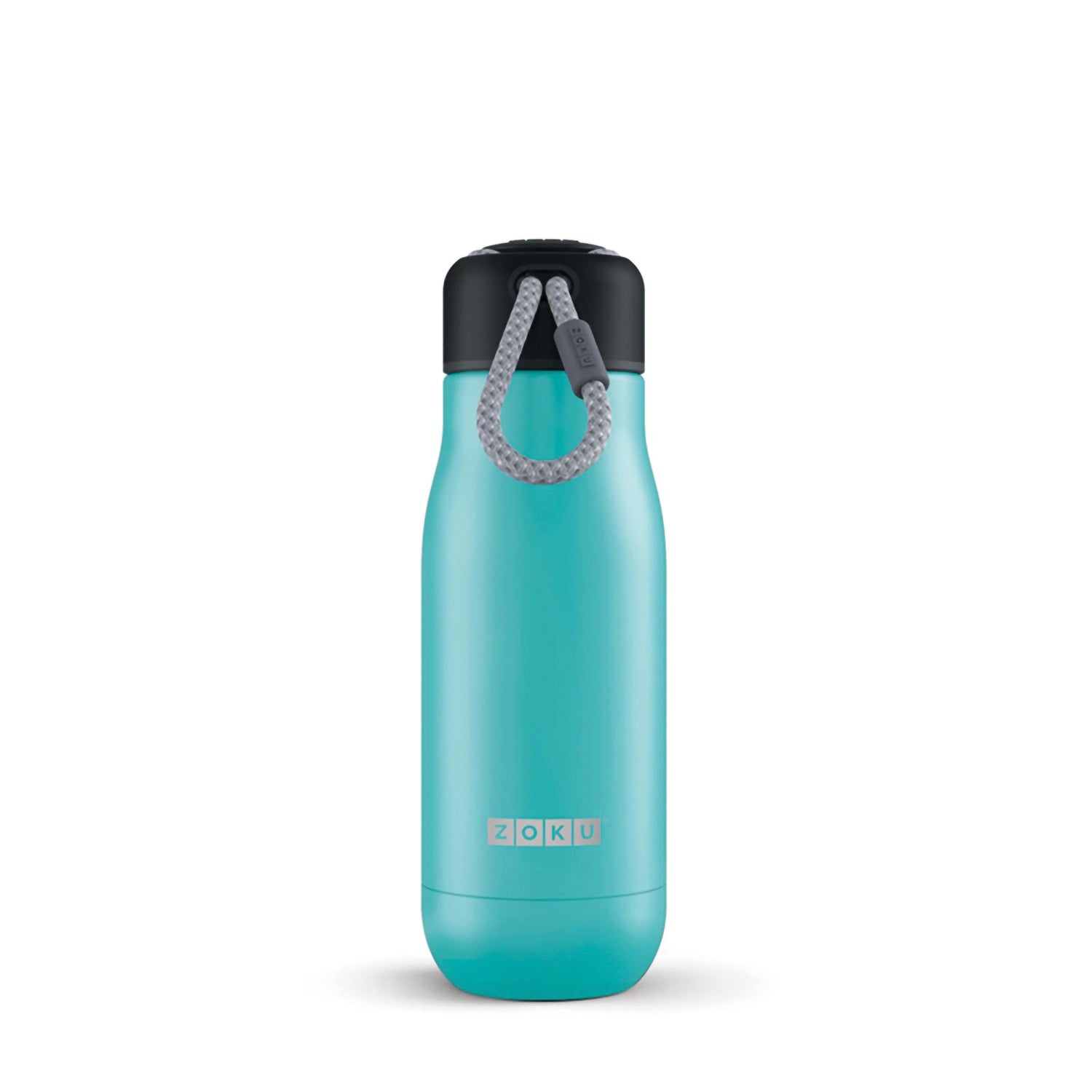 Bottiglia termica di colore turchese da 350 ml zoku ZK SSB S TL Kunzi Shop 1