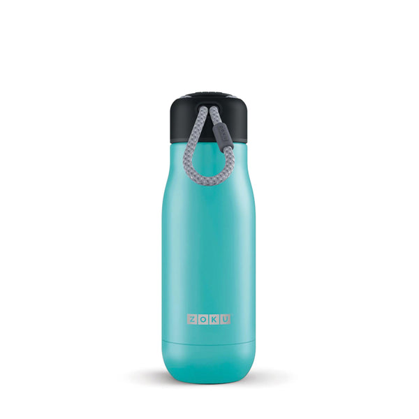 Bottiglia termica di colore turchese da 350 ml zoku ZK SSB S TL Kunzi Shop