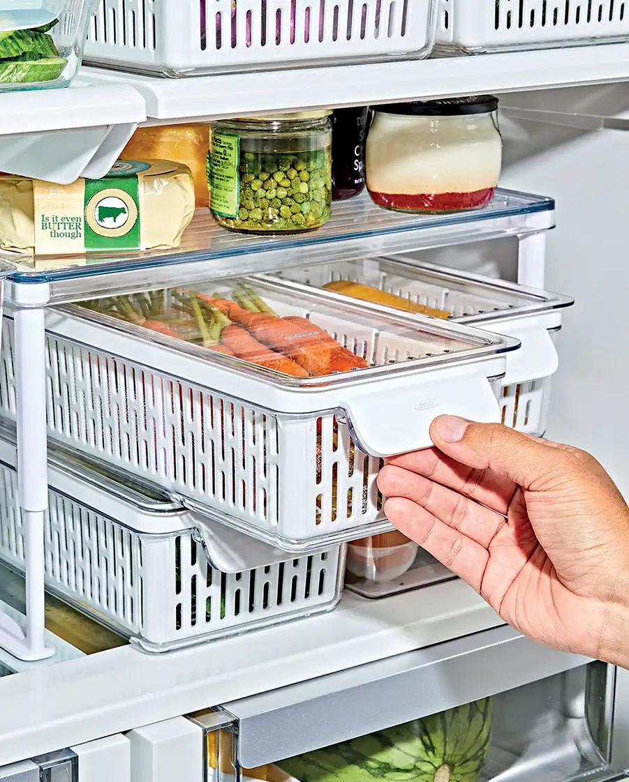 L’arte di organizzare inizia dal frigorifero, grazie ad OXO