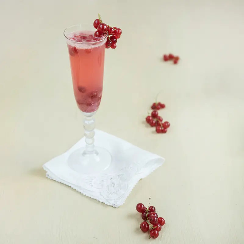 Spritziger Johannisbeer-Aperitif