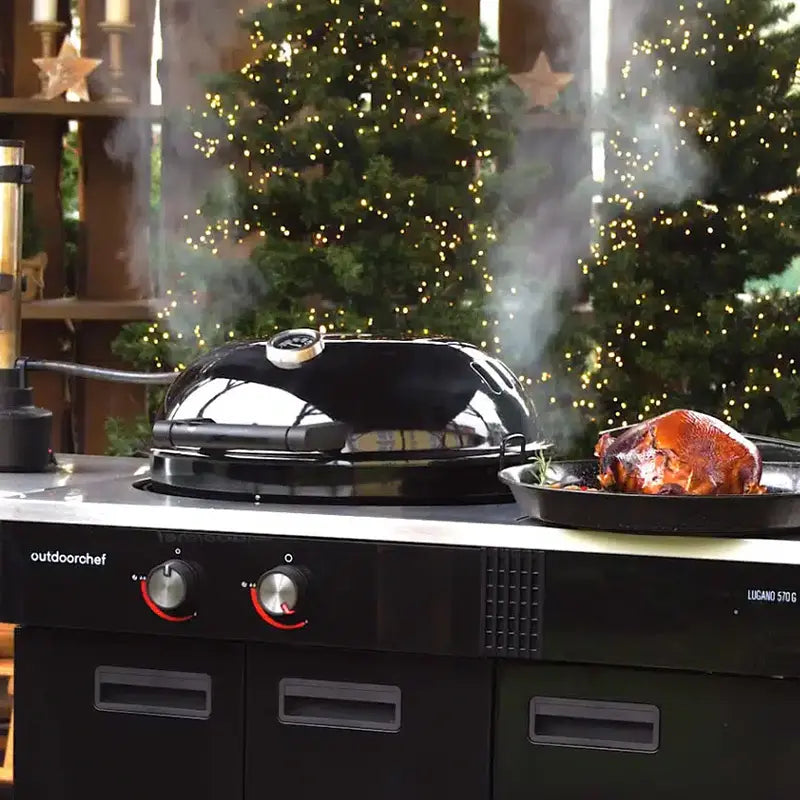 Oca di Natale con aroma di cannella e arancia