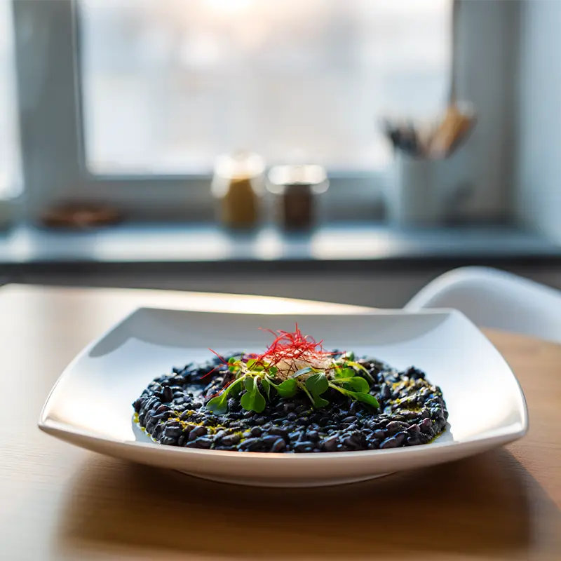 Risotto al nero di seppia