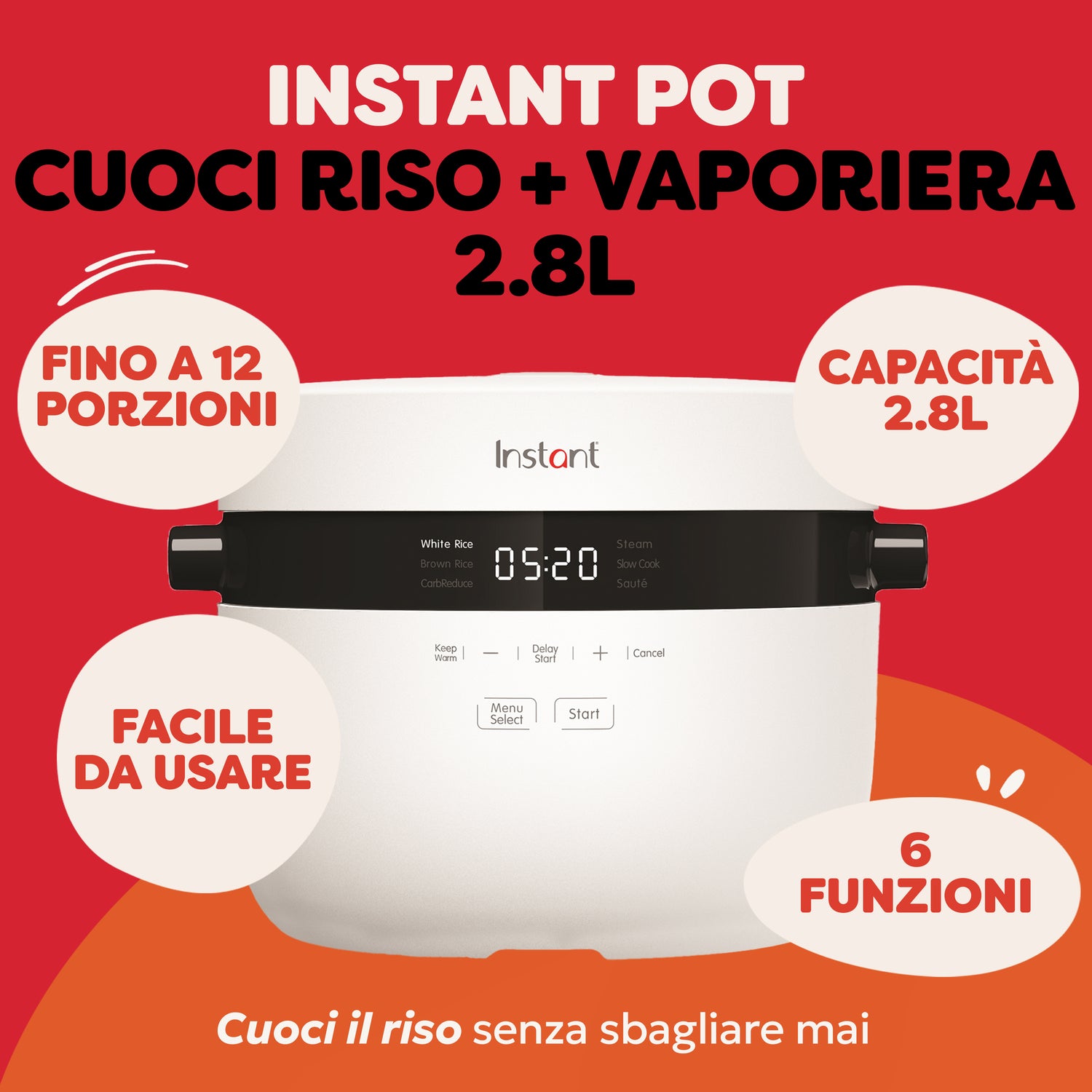 Multi Grain instant pot IP 140-5021-01 Kunzi Shop 4