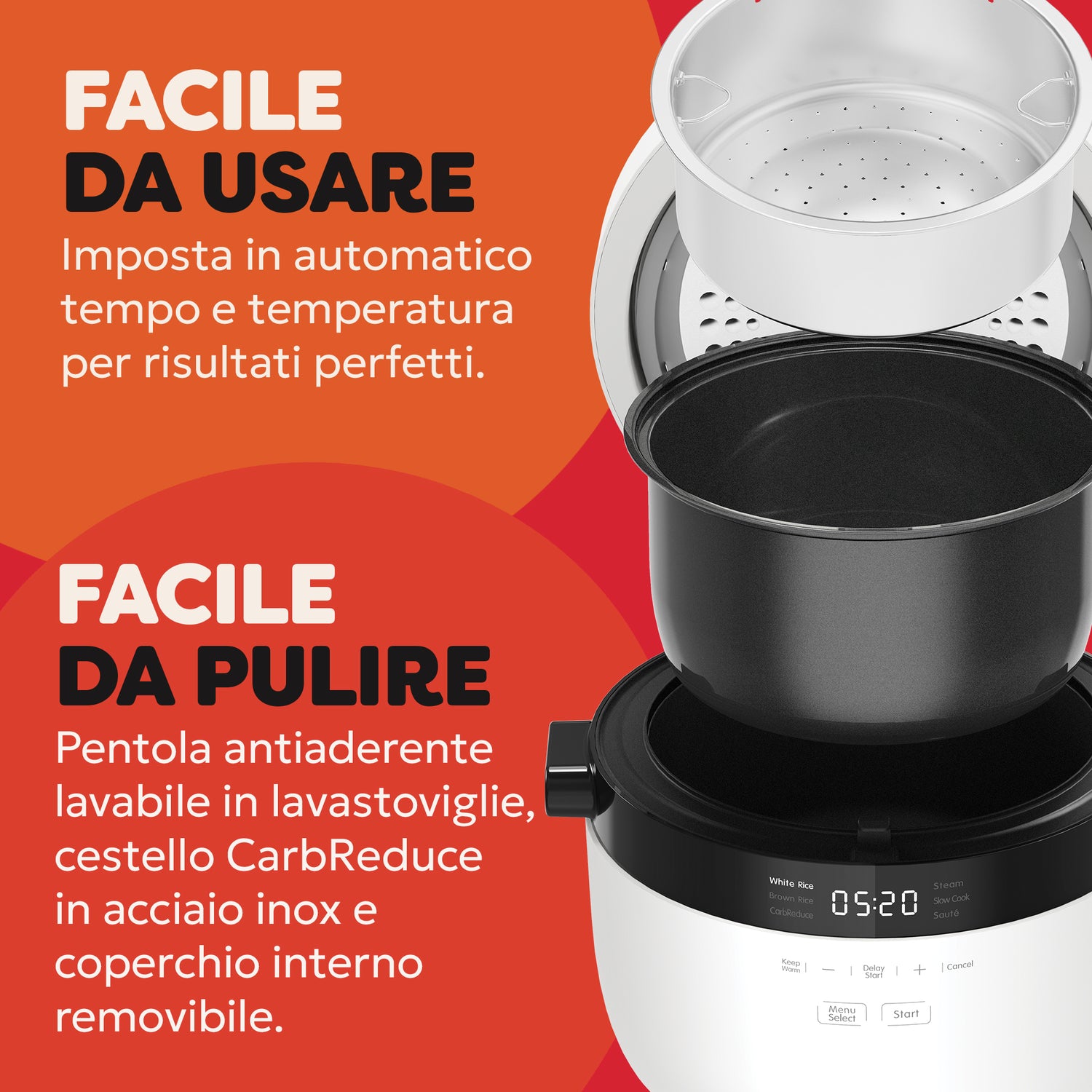 Multi Grain instant pot IP 140-5021-01 Kunzi Shop 5