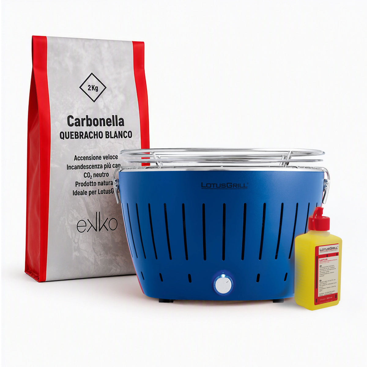 Starter set LotusGrill blu lotusgrill  Kunzi Shop