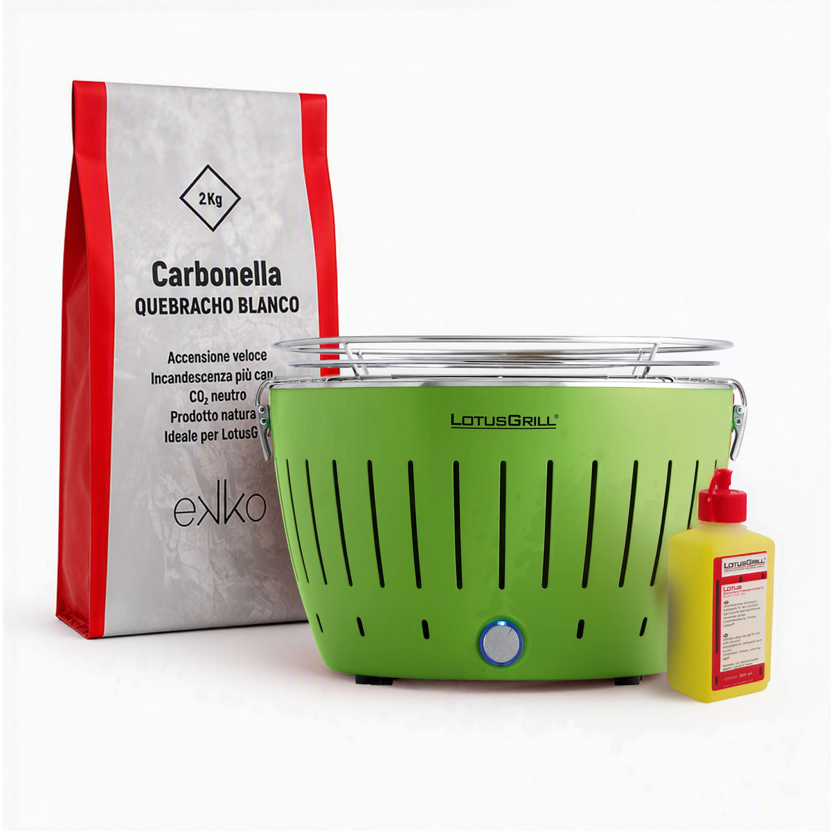 Starter set LotusGrill verde lotusgrill  Kunzi Shop