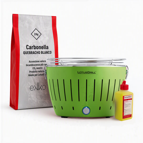 Starter set LotusGrill verde lotusgrill  Kunzi Shop