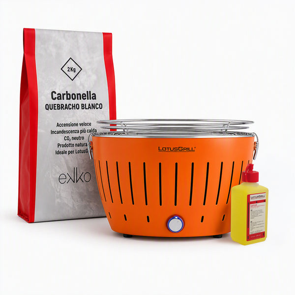 Starter set LotusGrill arancione lotusgrill  Kunzi Shop