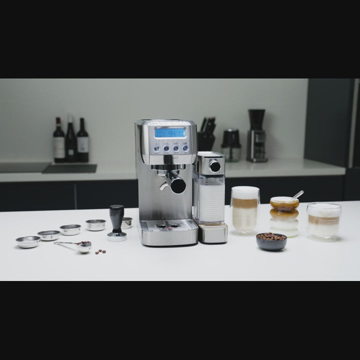 Macchina da caffè Espresso Gourmet Latte Inox caso design CSO 01821 Kunzi Shop 2