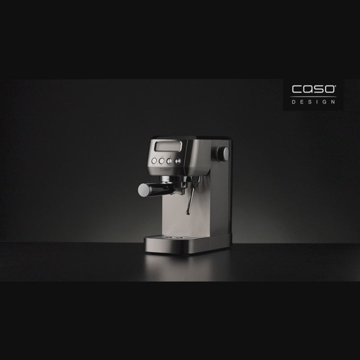 Macchina da caffè Espresso Gourmet Crema Silver caso design CSO 01824 Kunzi Shop 2