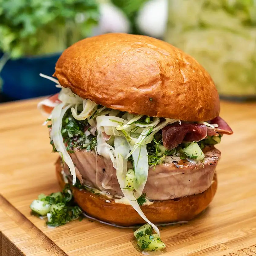 Burger di tonno
