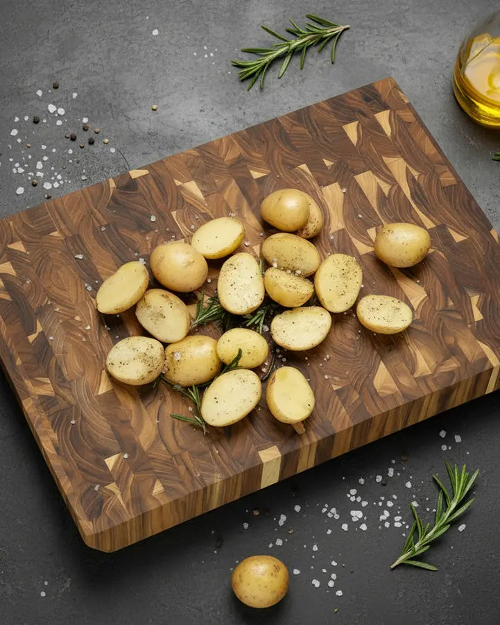 Taglieri in teak: bellezza naturale e prestazioni professionali